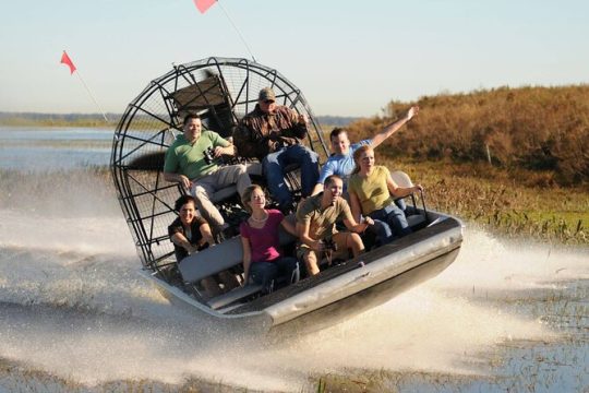 Experience the Everglades on an airboat guided tour